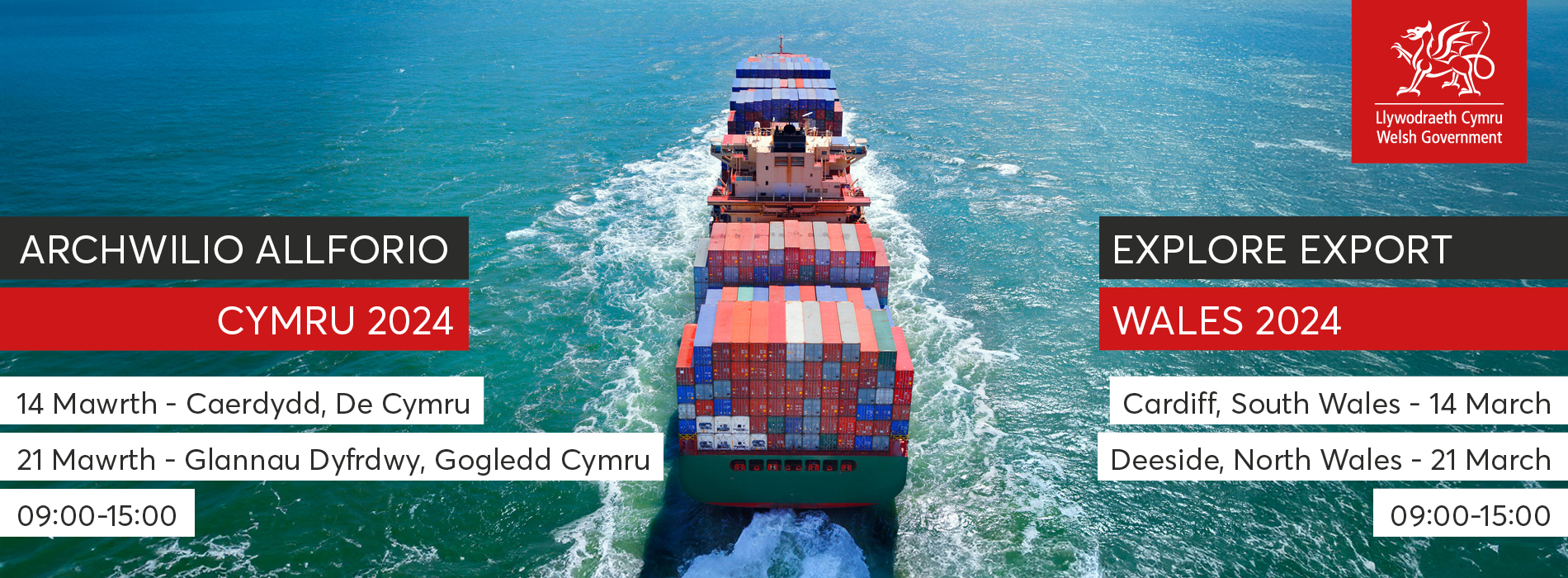 Explore Export Wales home page banner