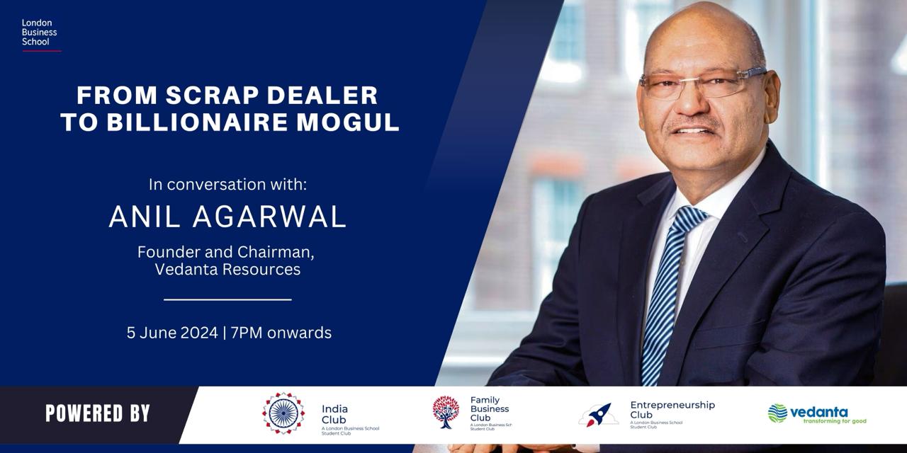 From Scrap Dealer to Billionaire Mogul: Fireside Chat with Anil Agarwal ...