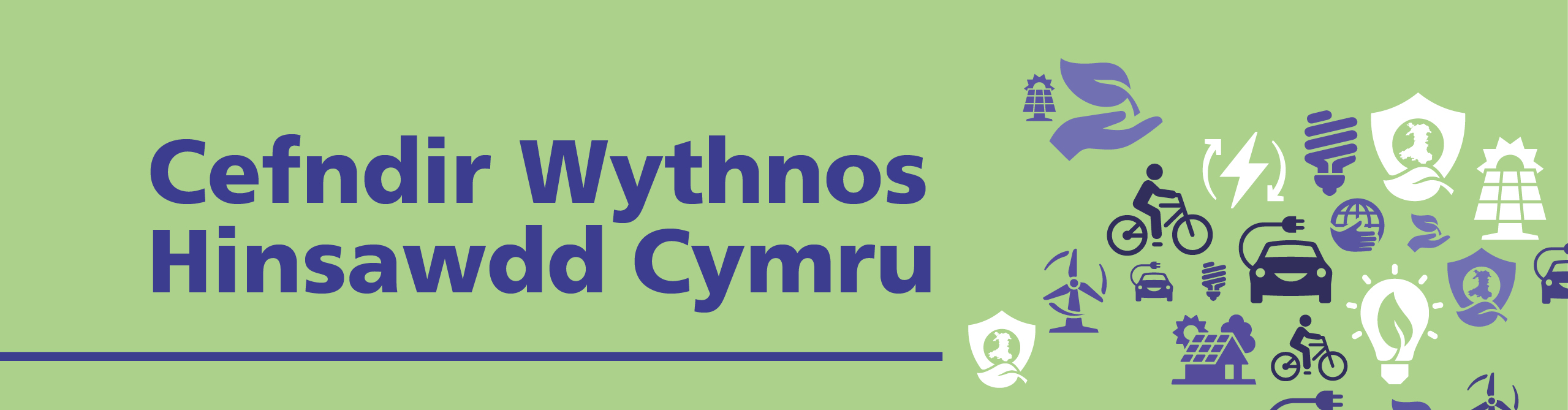 Wythnos Hinsawdd Cymru - Baner Ynghylch