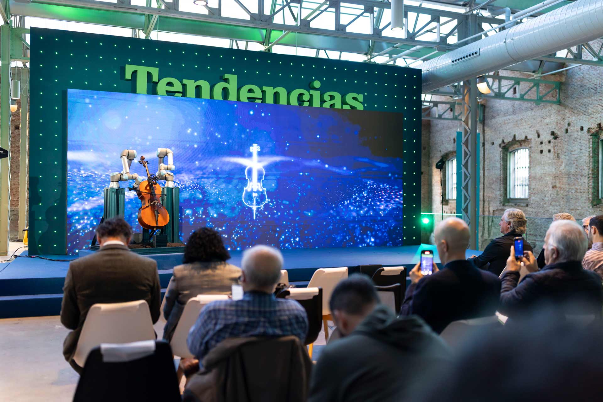 Personas en un evento